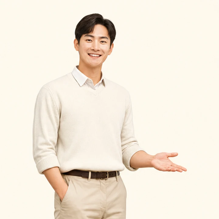 연체자 기아 스포티지 장기렌트카 상담 신청을 안내하는 담당자